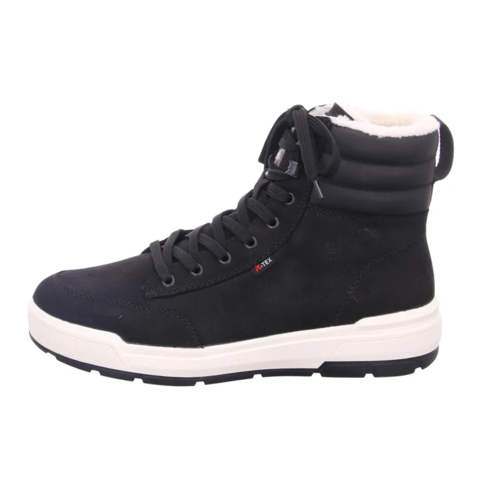 Heren Rieker Snowboots^Heren Nubuck Leren Enkellaarzen