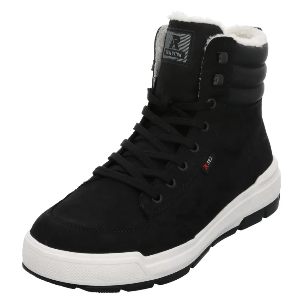 Heren Rieker Snowboots^Heren Nubuck Leren Enkellaarzen