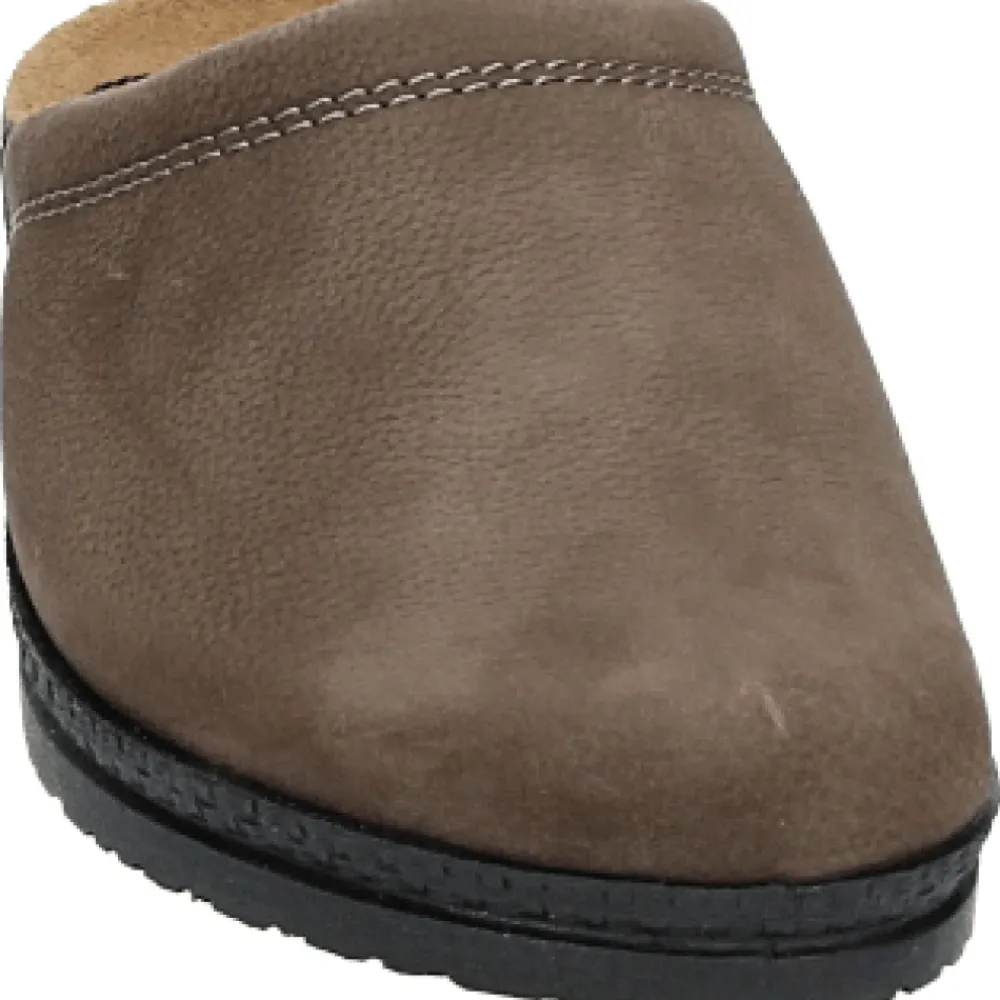 Heren Rohde Heren Pantoffels Nubuck Rubberen Zool