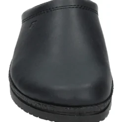 Heren Rohde Pantoffels^Heren Pantoffels Leren Rubberen Zool