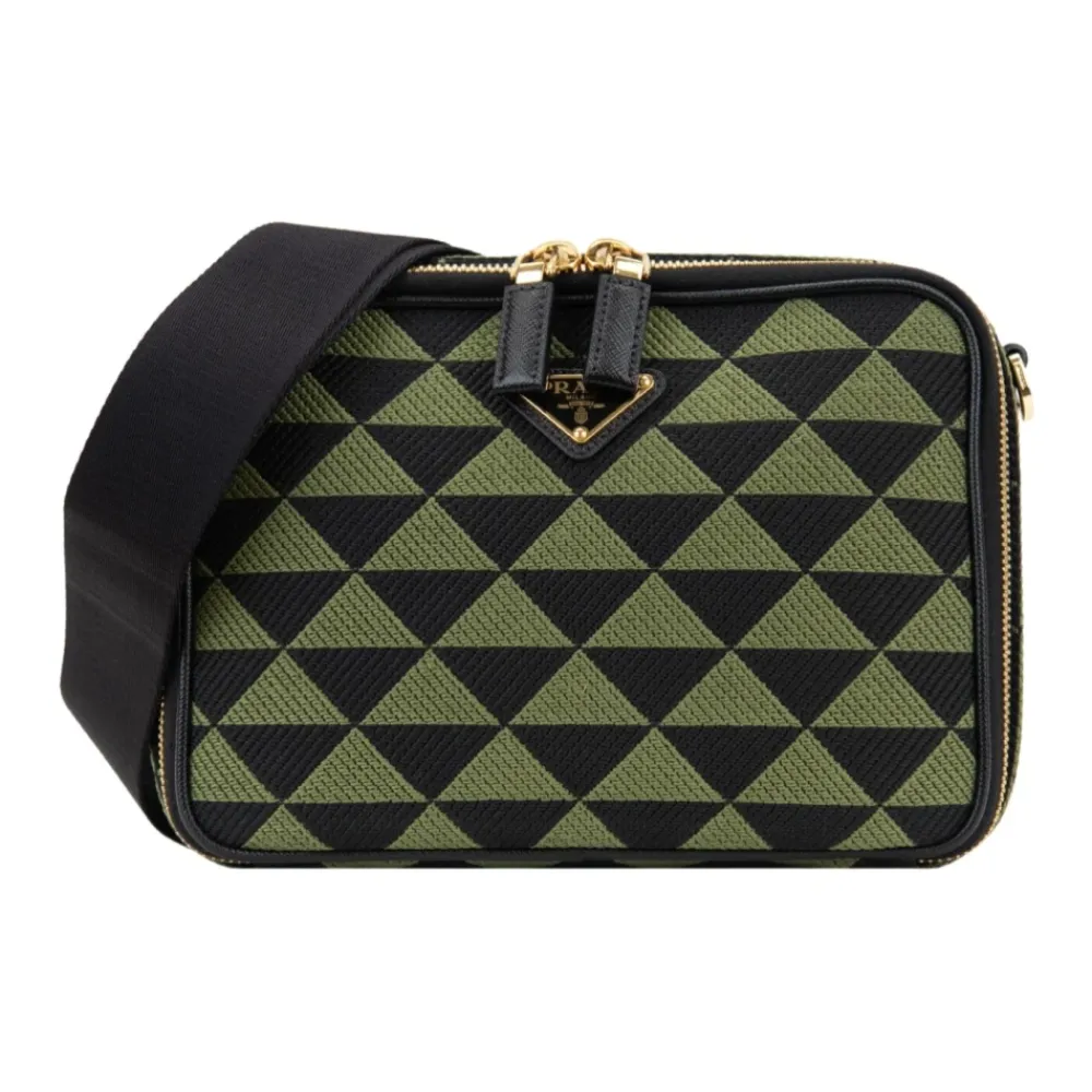 Heren Prada Tassen^Heren Schoudertas Rits Driehoek