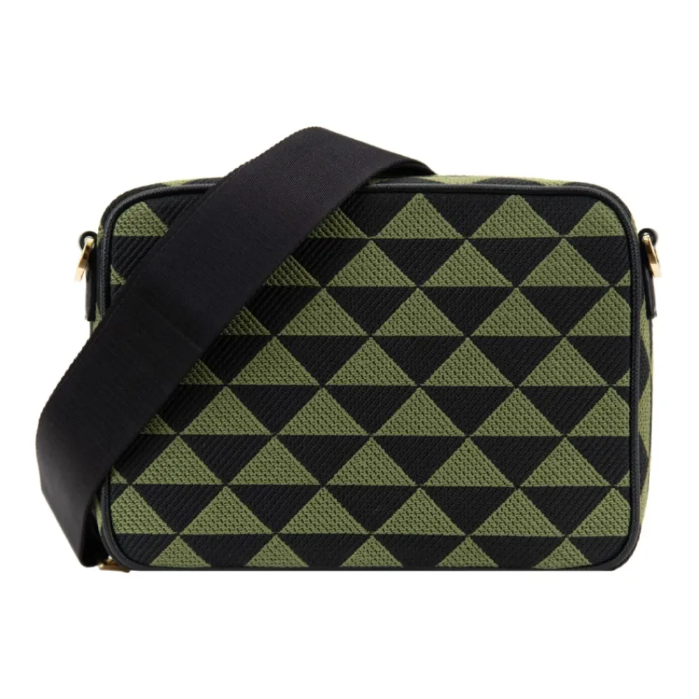 Heren Prada Tassen^Heren Schoudertas Rits Driehoek