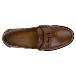 Heren Gucci Heren Slip-On Leren Loafers