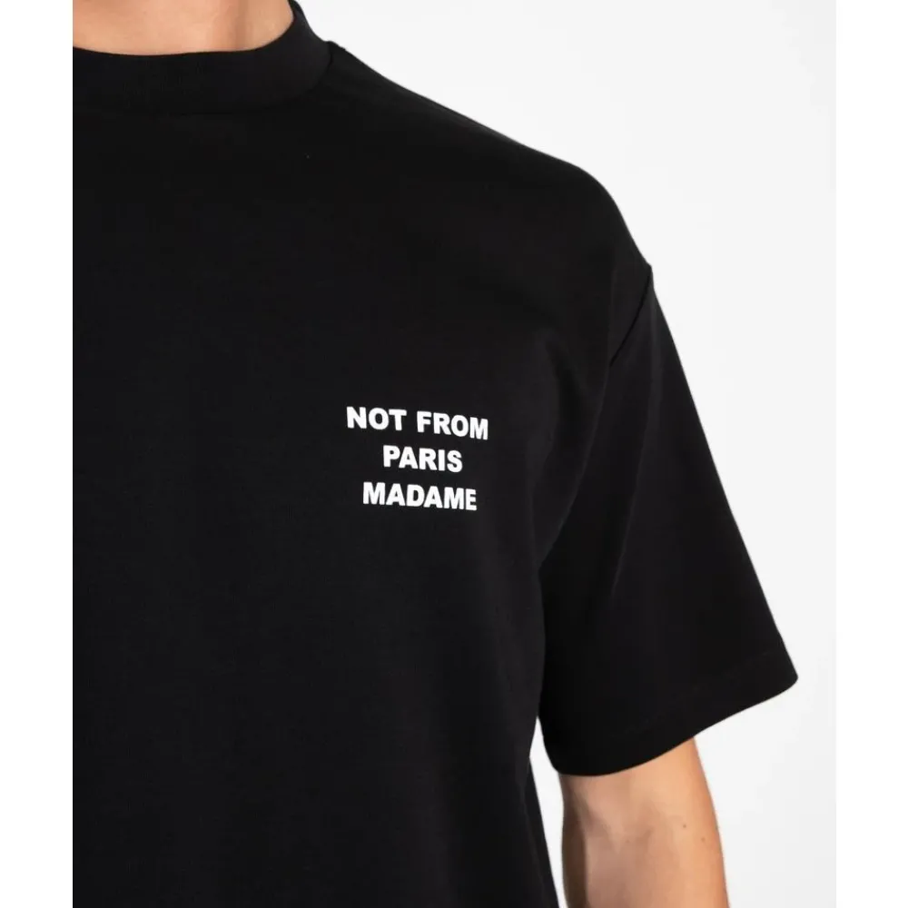 Heren Drole de Monsieur Heren Slogan T-shirt