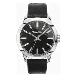 Heren THOMAS SABO Herenhorloge Rebel at heart 46 mm Leren Armband WA0312-203-203-46 MM