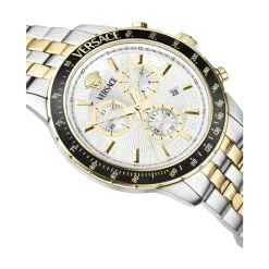 Heren Versace Horloges^Herenhorloge SPORT CHRONO - BICOLOR VEZCA0624