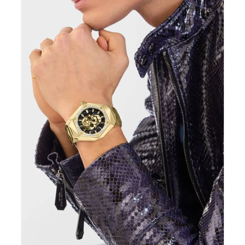 Heren Philipp Plein Herenhorloge The $Kull Spikes