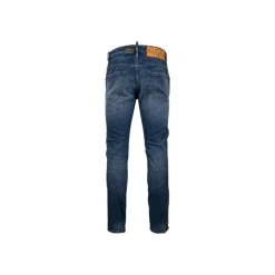 Heren Dsquared2 Herenknoop Jeans met Pac-Man Details