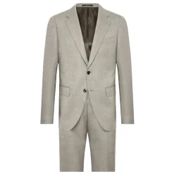 Heren Boggi Milano Herenkostuum in keper van zuivere wol