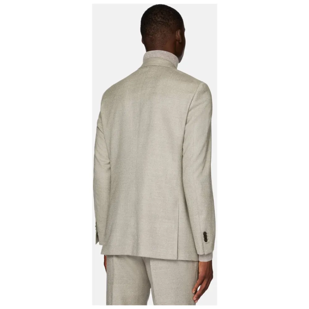 Heren Boggi Milano Herenkostuum in keper van zuivere wol