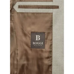 Heren Boggi Milano Herenkostuum in keper van zuivere wol