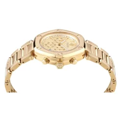 Heren Philipp Plein Horloges^Hexagon Chrono Gouden Horloge