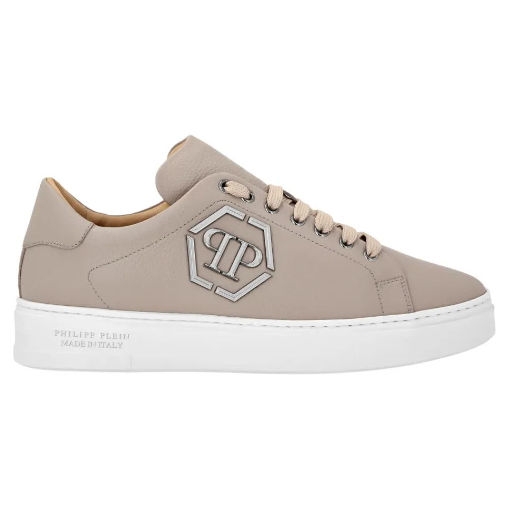 Heren Philipp Plein Hexagon Lo-Top Sneakers