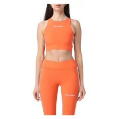 Palm Angels High Neck Slim Fit Sport Top
