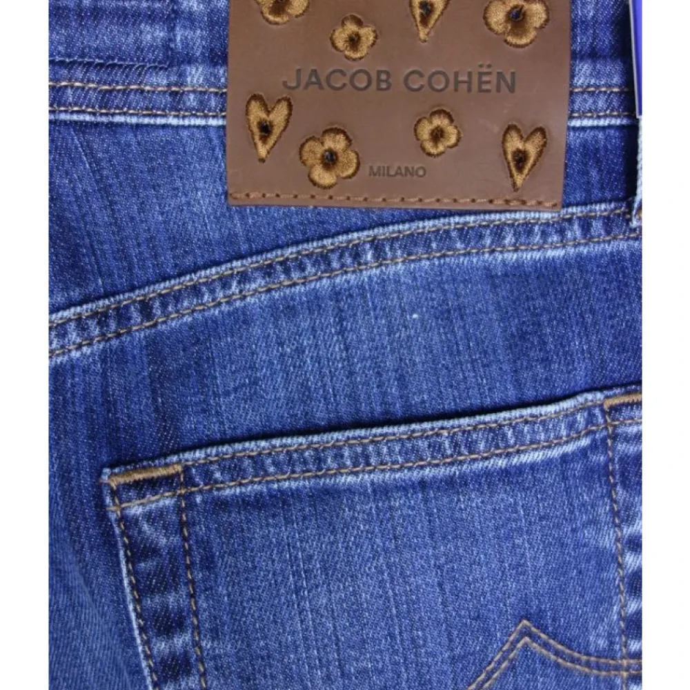 Heren Jacob Cohën Jeans^High-waisted Kate straight fit jeans