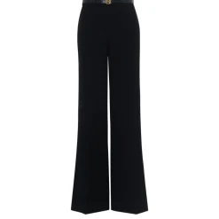 DAMES Elisabetta Franchi Broeken^High-Waisted Wijde Broek