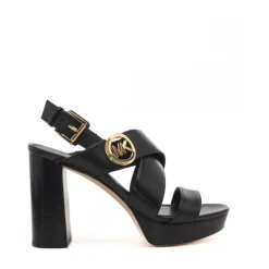 DAMES Michael Kors Sandalen^Hoge hak leren sandaal met plateau