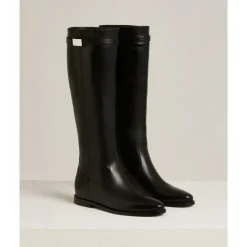 DAMES Kiton Laarzen^Hoge laarzen van kalfsleer