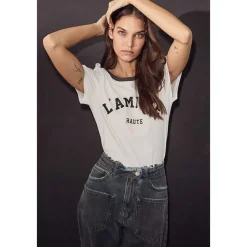 DAMES Haute L'Amitié Hoge taille e jeans met grote zakken