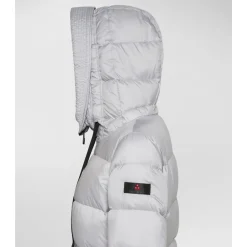 DAMES Peuterey Trenchcoats & Mantels^Hooded Lange Pufferjas