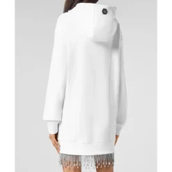 DAMES Philipp Plein Jurken^Hooded Sweatshirt