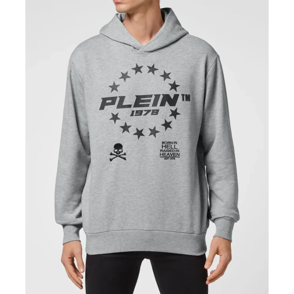 Heren Philipp Plein Hooded Sweatshirt