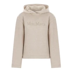 DAMES Max Mara Hoodie met Logo Borduurwerk
