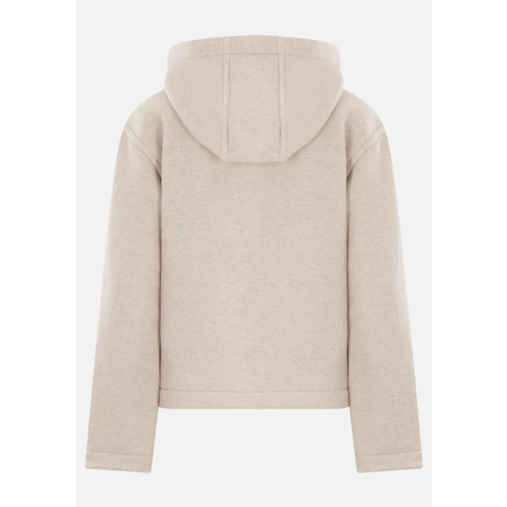 DAMES Max Mara Hoodie met Logo Borduurwerk