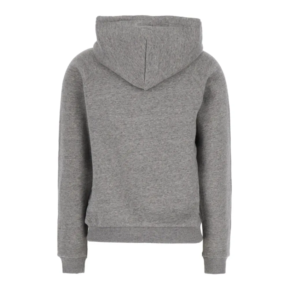 DAMES Polo Ralph Lauren Hoodie met trekkoord in de capuchon en ponyborduursel aan de voorkant