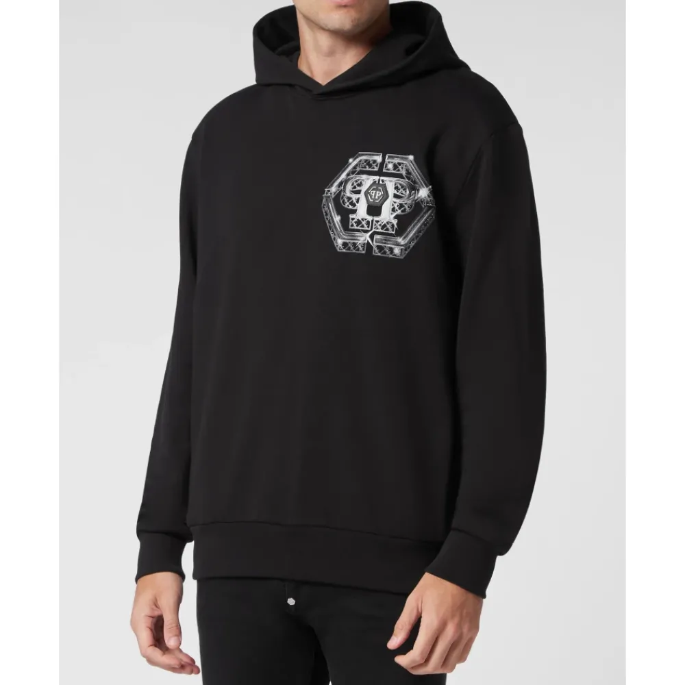 Heren Philipp Plein Truien & Vesten^Hoodie Sweatshirt Dark Romance