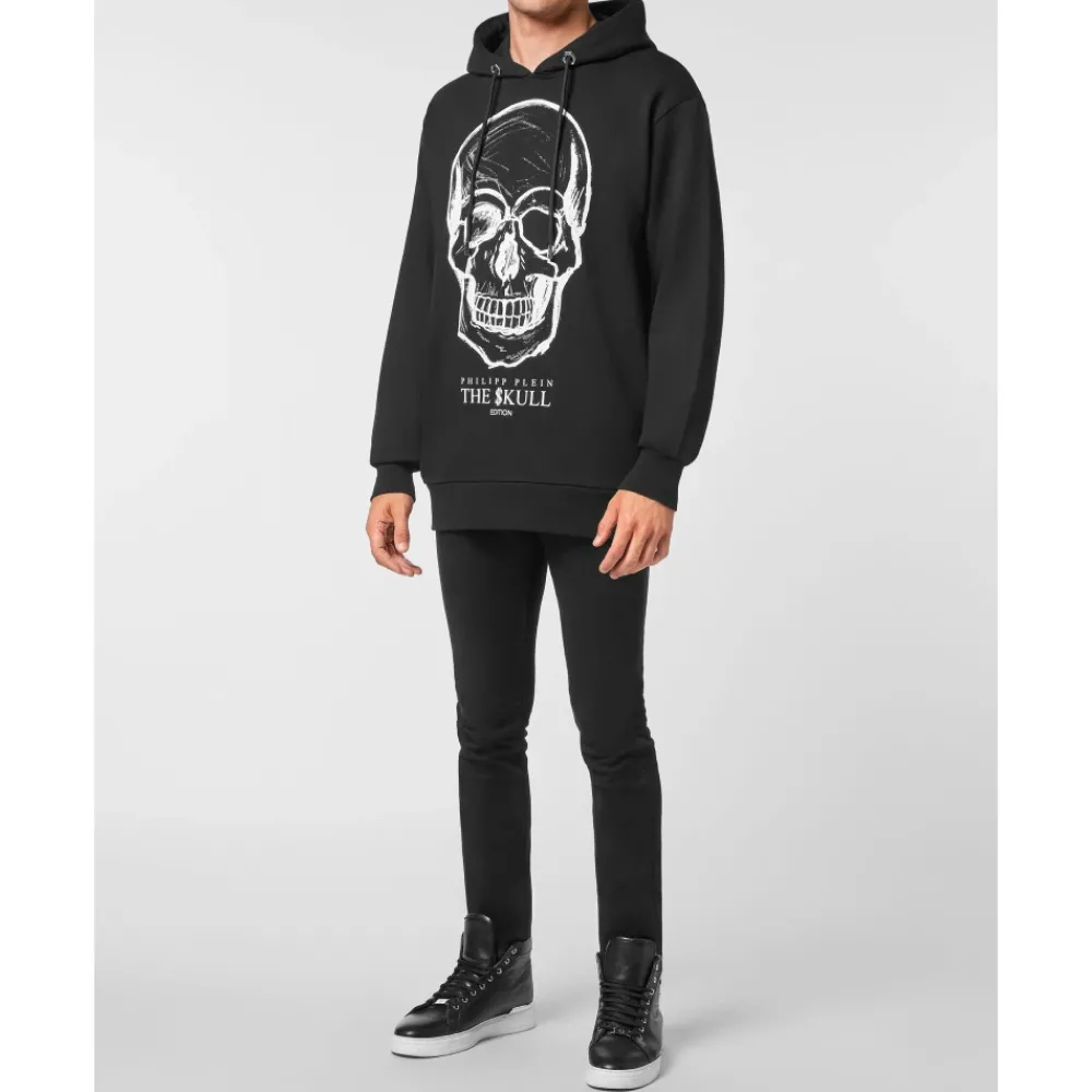 Heren Philipp Plein Hoodie Sweatshirt Skull