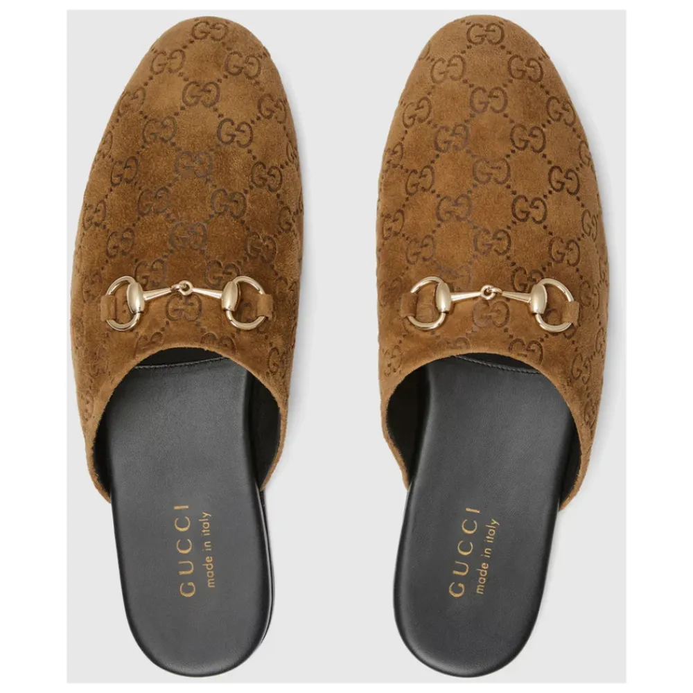 Heren Gucci Pantoffels^Horsebit Sandalen