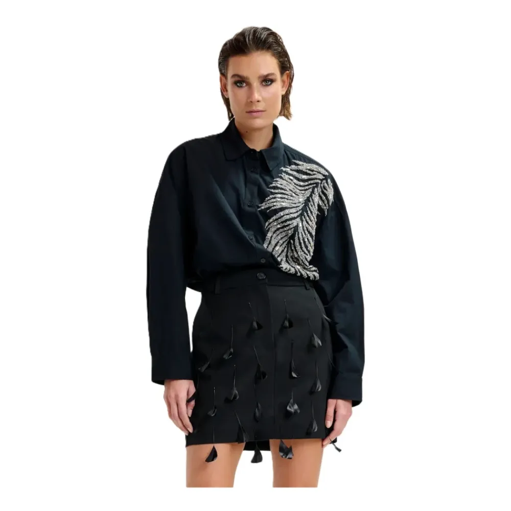 DAMES Essentiel Antwerp Blouses^Iliza Embellished Shirt