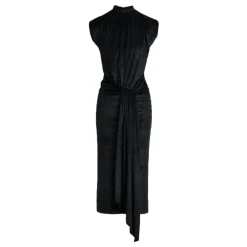 DAMES Essentiel Antwerp Inche Velvet Jersey Dress