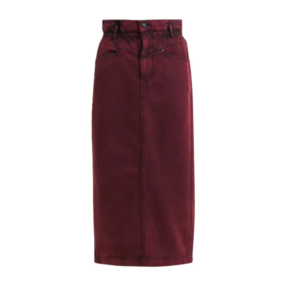 DAMES Essentiel Antwerp Inclusive Overdye Denim Rok