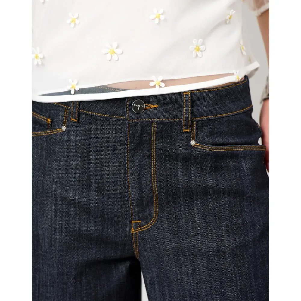 DAMES Dante 6 Indigo Wide Leg Denim Jeans