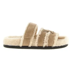 DAMES Tory Burch Ines Shearling Sport Slide