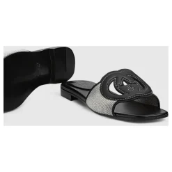 DAMES Gucci Slippers^Interlocking G Slide Sandaal