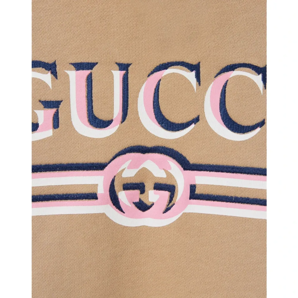 DAMES Gucci Interlocking G Web Print Sweater