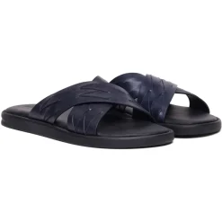 Heren Bottega Veneta Intrecciato Crisscross Slippers