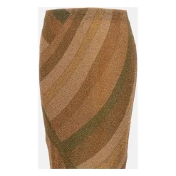 DAMES Pucci Rokken^Iride Jersey Lamé Midi-rok