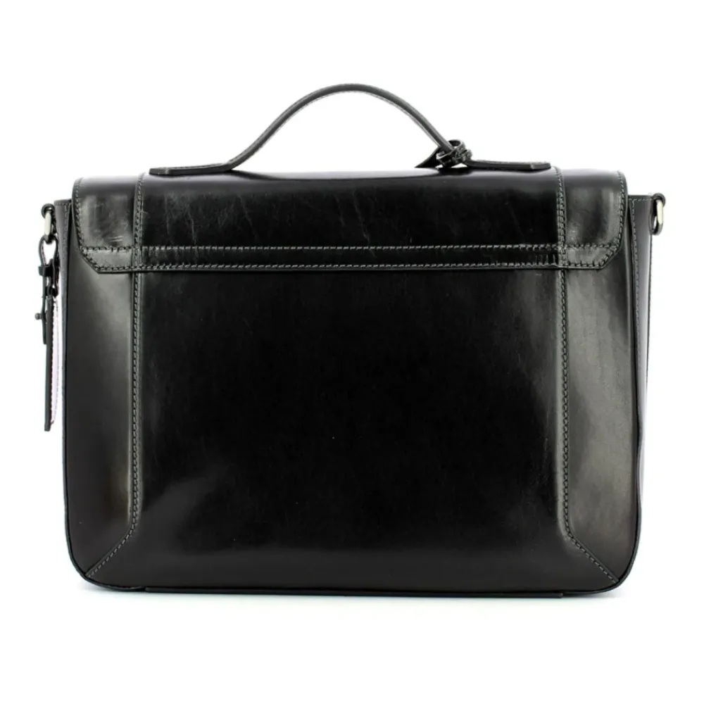 DAMES The Bridge Italiaanse leren aktetas unisex