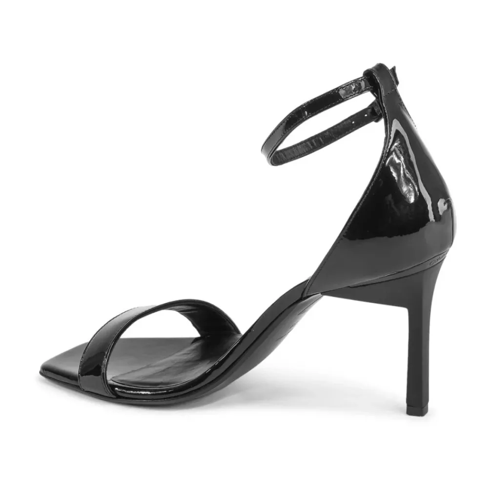 DAMES Calvin Klein Italiaanse Leren Sandaal Elegante Stijl