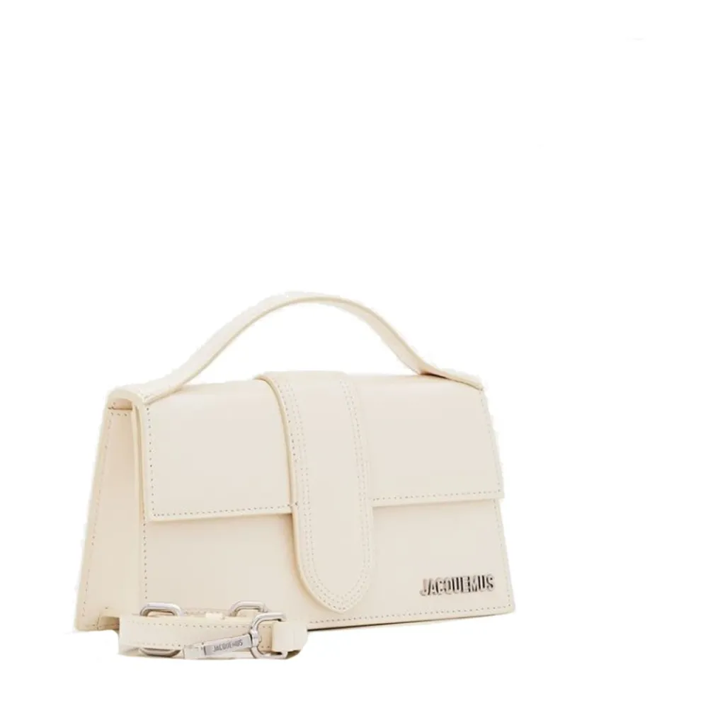 DAMES Jacquemus Handtassen^Ivoor Schoudertas Le Grand Bambino