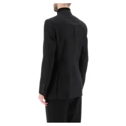 Heren Burberry Kostuums^Jacquard Details Smokingjasje