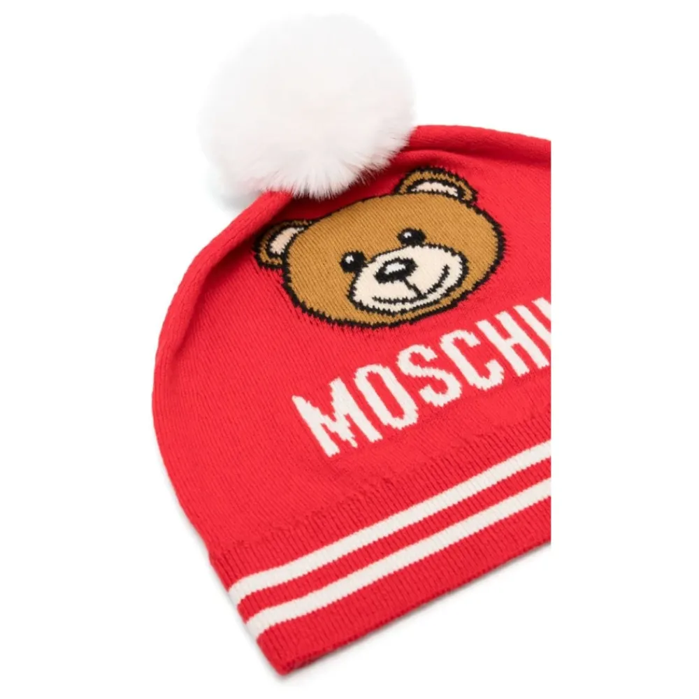 Moschino Jacquard Gebreide Muts