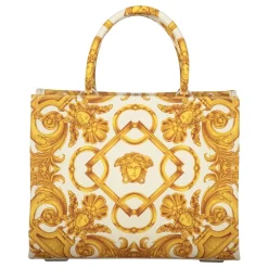 DAMES Versace Shoppers^Jacquard Motif Canvas Tote Bag