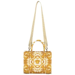DAMES Versace Shoppers^Jacquard Motif Canvas Tote Bag