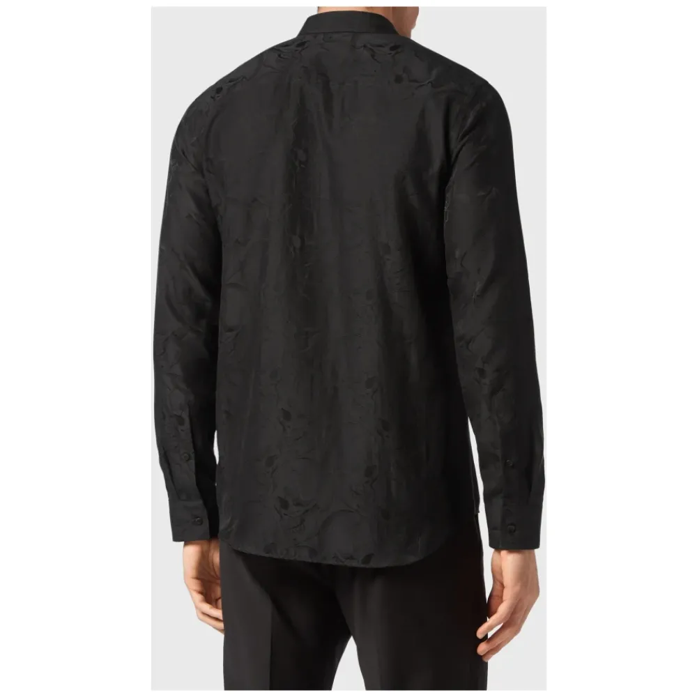 Heren Philipp Plein Overhemden^Jacquard Shirt Sugar Daddy Cut