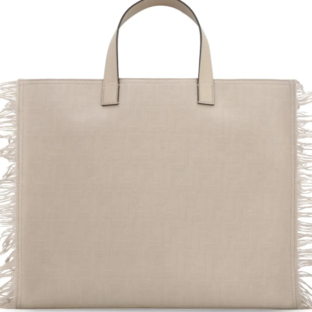 Heren Fendi Tassen^Jacquard Stoffen Tote